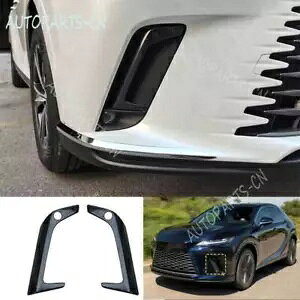 2023-2024 NTX RX350 350h X`[J[{t@Co[tgtHOCgXgCvg For 2023-2024 Lexus RX350 350h Steel Carbon Fiber Front Fog Light Stripe Trim