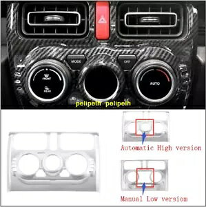 �X�Y�L�W���j�[ 2019-2020 �V���o�[ ABS �����G�A�R���R���g���[���p�l���g���� For Suzuki Jimny 2019-2020 Silver ABS Automatic Air Condition Control Panel Trim