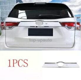 15-18 トヨタ ハイランダー クローム リアトランク ドア テールゲート カバー トリム ガーニッシュ用 For 15-18 TOYOTA Highlander Chrome Rear Trunk Door Tail Gate Cover Trim Garnish