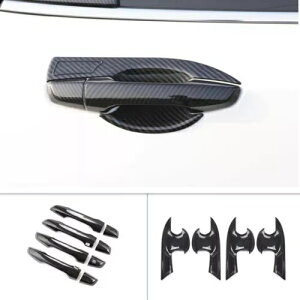12PC ABS J[{t@Co[X^ChAnh{EJo[g 2017-2019 z_ CR-V 12PC ABS Carbon Fiber Style Door Handle Bowl Cover Trim For 2017-2019 Honda CR-V