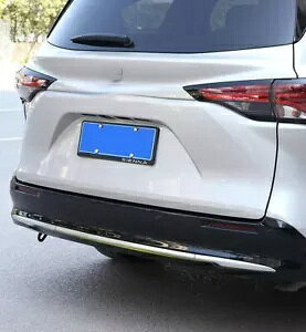 ABS N[AAop[[fBOJo[gg^VGi LE 2021-2023 ABS chrome Rear Lower Bumper Molding Cover Trim For Toyota Sienna LE 2021-2023