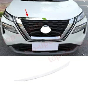 YGNXgC[O 2021-22 ABS N[t[h{lbgK[hJo[`g For Nissan x-trail Rogue 2021-22 ABS Chrome Hood Bonnet Guard Cover Molding Trim