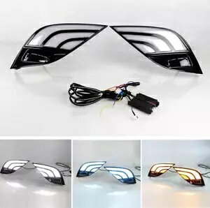 3 F LED tHOCg DRL fC^CjOCg 18-19 g^ J SE XSE p 3 Color LED Fog light DRL Daytime Running Light for 18-19 Toyota Camry SE XSE