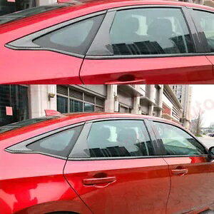 z_VrbN 2022-2023 ABS J[{t@Co[EBhEgXgbv`Jo[ 14  For Honda Civic 2022-2023 ABS Carbon fiber Window Trim Strip Molding Cover 14PCS