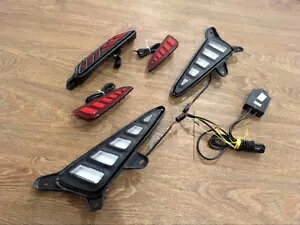 5 LbgS LED vtHOhCrOXgbvu[LCg 2016-2019 g^ C-HR 5pcs Whole Kit LED Lamps Fog Driving Stop Brake Light For 2016-2019 Toyota C-HR