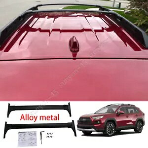 �g���^ 2019-2021 RAV4 �A�h�x���`���[�������[�t���b�N�N���X�o�[�N���X�o�[���[�t���[�� For Toyota 2019-2021 RAV4 Adventure alloy Roof Rack Cross bar crossbar roof Rail �y���s�A���i�z