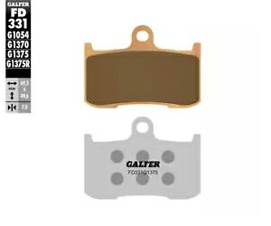 Galfer tg u[L pbh z_ NSF 250 R 2012 - 2015 FD331 Galfer Front Brake Pads HONDA NSF 250 R 2012 - 2015 FD331