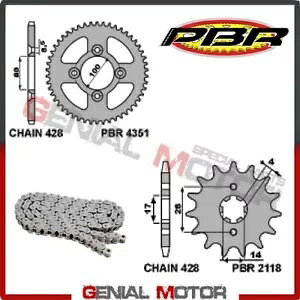 EK2982 `F[ƃXvPbgLbg 13 / 46 / 428 PBR z_ CRF125 F 2014 - 2018 EK2982 Chain and Sprockets Kit 13 / 46 / 428 PBR HONDA CRF125 F 2014 - 2018