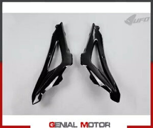 ���W�G�[�^�[ �J�o�[ Ufo �v���X�g �n�X�N�o�[�i TC 510 2005 - 2007 �u���b�N 33161 Radiator Covers Ufo Plast For Husqvarna Tc 510 2005 - 2007 Black 33161 �y���s�A���i�z