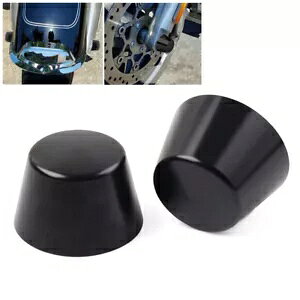 n[[c[OGNgOChpubNtgANXLbvibgJo[- Black Front Axle Cap Nut Cover For Harley Touring Electra Glide-