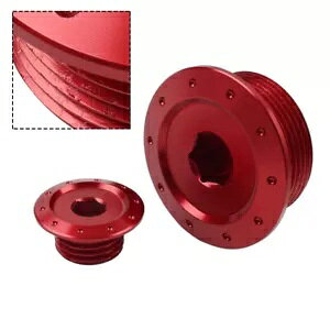 �N�����N�P�[�X�J�o�[�{���g�L���b�v���b�h�z���_ CRF250L CRF300- Crankcase Cover Bolt Cap Red For Honda CRF250L CRF300- �y���s�A���i�z