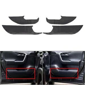 4 hAA`LbNpbhJo[XebJ[g^ RAV4 2019 2020-2023- 4pcs Door Anti Kick Pad Cover Sticker for Toyota RAV4 2019 2020-2023-