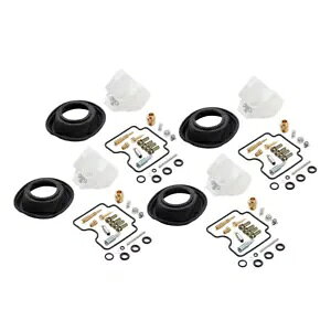 4x Lu^[CϊLbg XYL ofBbg 1200 GSF1200 2001-2005-p 4x Carburetor Repair Conversion Kit for Suzuki Bandit 1200 GSF1200 2001-2005-