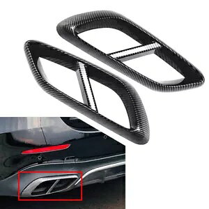 AX[gGL][XgpCvJo[g ZfXxc ENX W214 2024+-p Rear Throat Exhaust Pipe Cover Trim For Mercedes Benz E Class W214 2024+-