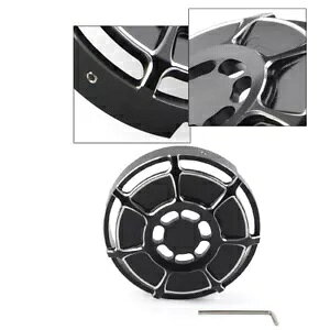 �_�[�r�[ �^�C�~���O �^�C�}�[ �J�o�[ CNC �A���~�j�E�� �n�[���[ XL883 2013 + �u���b�N �I�[�g�o�C C- Derby timing timer cover CNC aluminum for Harley XL883 2013 + black motorcycle C- �y���s�A���i�z