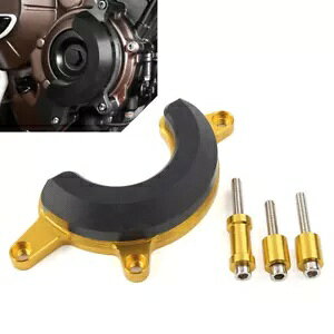 [^[ Xe[^[ Jo[ K[h XC_[ veN^[ S[h z_ CB650R CB650F A~jE- Motor Stator Cover Guard Slider Protector Gold for Honda CB650R CB650F Aluminum-