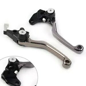 �u���[�L���o�[�N���b�`���o�[�I�[�g�o�C�n���h���o�[�A���~�O���[ Kawasaki KLX250 D-TRACKER- Brake lever clutch lever motorcycle handlebar aluminium grey for Kawasaki KLX250 D-TRACKER-