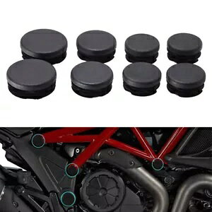 �I�[�g�o�C�t���[�����J�o�[�L���b�v�v���O 8 �� Ducati Diavel 2011-2018 19- Motorcycle frame hole cover caps plug 8PCS for Ducati Diavel 2011-2018 19- �y���s�A���i�z