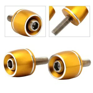 2x �n���h���o�[ �O���b�v �O���b�v �L���b�v �v���O BMW R9T RNineT R 18 �N���V�b�N �S�[���h�p - 2x handlebar grips grip cap plugs for BMW R9T RNineT R 18 classic gold- �y���s�A���i�z