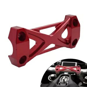 I[goCnho[CU[tNvbhz_ X-ADV750 2021-2023- Motorcycle Handlebar Riser Mounting Clamp Red For Honda X-ADV750 2021-2023-