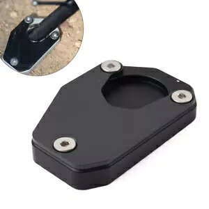 Speed400 Scrambler400XpubNX^hx[XTChX^hgpbh Black Stand Base Side Stand Extension Pad for Speed400 Scrambler400X-
