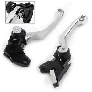�u���[�L���o�[�N���b�`���o�[�I�[�g�o�C�n���h���o�[ Kawasaki KLX250 D-TRACKER �V���o�[- Brake lever clutch lever motorcycle handlebar for Kawasaki KLX250 D-TRACKER SILVER-
