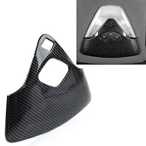 J[{tg[tǏvJo[pl g^ CHR 2016-2023- Carbon Front Roof Reading Light Lamp Cover Panel for Toyota CHR 2016-2023-