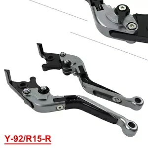 CNC u[L Nb` o[A܂肽݂щ\}n MT-15 M-SLAZ XSR155-ɓK CNC Brake Clutch Lever, Folding and Extendable Fit Yamaha MT-15 M-SLAZ XSR155-