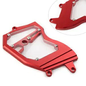 CNC �X�v���P�b�g �`�F�[�� �v���e�N�^�[ �J�o�[ ���b�h KAWASAKI NINJA ZX-6R ZX6R 2009-2022-�p CNC Sprocket Chain Protector Cover Red for KAWASAKI NINJA ZX-6R ZX6R 2009-2022-