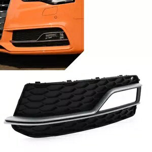 Audi A5 S-Line S5pVo[ObhJo[ttgop[ Left front bumper with silver grid cover for Audi A5 S-Line S5-