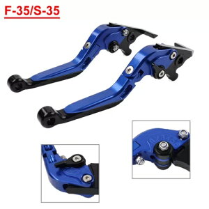 u[܂肽݃Nb`o[u[Lo[XYL GSXR600/750 2006-10 GSXR1000- Blue Folding Clutch Lever Brake Lever for Suzuki GSXR600/750 2006-10 GSXR1000-