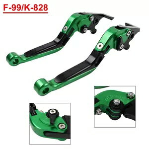 O[܂肽݃u[Lo[Nb`o[ Kawasaki ZX10R/RR/KRT/SE 2016-2020- Green Folding Brake Lever Clutch Lever for Kawasaki ZX10R/RR/KRT/SE 2016-2020-