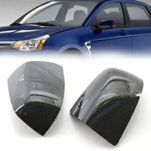 tH[h tH[JX MK2 2004-08 J[{t@Co[pECJ[ȂGNXeA~[Lbv- Exterior mirror cap without turn signals for Ford Focus MK2 2004-08 carbon fiber-