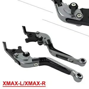 CNC u[L Nb` o[A܂肽݂щ\ }n XMAX125/250 15-22 18-p CNC Brake Clutch Lever, Folding and Extendable for Yamaha XMAX125/250 15-22 18-