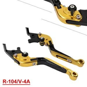 CNC u[L Nb` o[A܂肽݂щ\ }n YZF R1 04-08 07 R6S-p CNC Brake Clutch Lever, Folding and Extendable for Yamaha YZF R1 04-08 07 R6S-