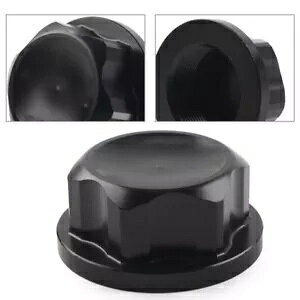 �X�e�A�����O�V���t�g�i�b�g�z���_ CB1000R 2008-14 CBR600F 11-13 Hornet 600 900 �u���b�N- Steering shaft nut for Honda CB1000R 2008-14 CBR600F 11-13 Hornet 600 900 black- �y���s�A���i�z