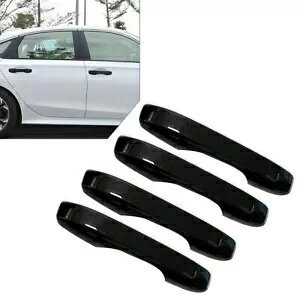 AE^[hAnhJo[pl z_ VrbN 11th 2022+ ubN VCj[- Outer Door Handle Cover Panel for Honda Civic 11th 2022+ Black Shiny-