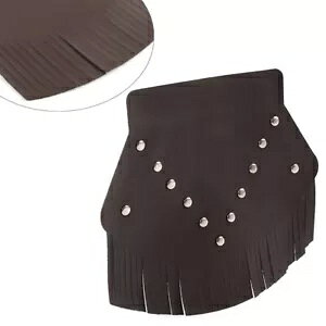 tF_[Jo[ PUU[ tWt uE n[[ X|[cX^[ 883XL c[Op- Fender Cover PU Leather with Fringe Brown for Harley Sportster 883XL Touring-