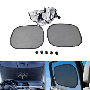 Ԃ̃tgKXpTVF[hA܂肽ݎPAJo[- Sunshade for Car Windshield, Folding Umbrella, Cover-