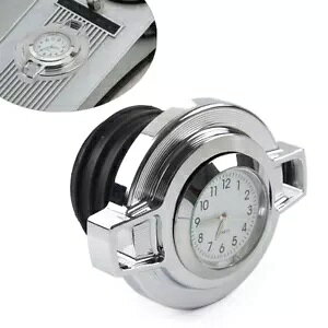 R^N IC Lbv Jo[ vt n[[ X|[cX^[ 883 \teC _Cip Fuel Tank Oil Cap Cover with Clock for Harley Sportster 883 Softail Dyna-