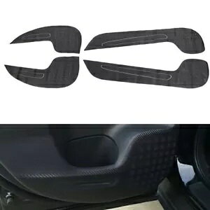4 個ドアアンチキックパッドカバーステッカーホンダ CRV CR-V 2012-2016- 4pcs Door Anti Kick Pad Cover Sticker for Honda CRV CR-V 2012-2016-