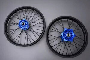 �u����/�X�|�[�N�z�C�[���̃y�A �t�����g ���A �N���X KTM SXF 350 2019-2022 21/19- Pair of Rims / Spoke Wheels Front Rear Cross KTM SXF 350 2019-2022 21/19- �y���s�A���i�z
