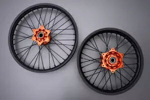 �u�����̃y�A/���S�ȃt�����g���A�G���f���[���K�X EC 300 2021-2022 21 �C���`/18 �C���`- Pair of rims / complete front rear enduro gas ec 300 2021-2022 21/18- �y���s�A���i�z