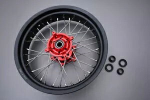 uX[p[^[h bh z_ CRF 450L CRF450L 2018-2020 4.25C`x17C` X|[N v- "Supermoto Red Honda CRF 450L CRF450L 2018-2020 4.25""x17"" Spokes Rim"-