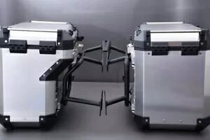 TChP[X 110L A~jE + uPbg + A^b`g KTM ADV 1090 L/R/S 2017-2019- Side case 110L aluminium + brackets + attachments KTM ADV 1090 L / R /S 2017-2019-