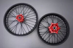 �u�����̃y�A�̓t�����g���A�N���X�z���_CRF 450 RX ENDURO 2021-24 21�C���`/19�C���`�v- Pair of rims complete front rear cross Honda CRF 450 RX ENDURO 2021-24 21/19- �y���s�A���i�z