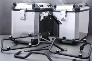 TChP[X 110L A~jE + uPbg + tLbg BMW F750 GS 2018-2021- Side case 110L aluminium + brackets + mounting kits BMW F750 GS 2018-2021-