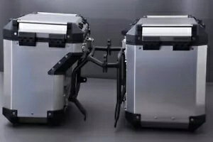 �T�C�h�P�[�X 110L �A���~ + �u���P�b�g + �A�^�b�`�����g SUZUKI VSTROM 650 /XT 2017-24- Side case 110L aluminium + brackets + attachments SUZUKI VSTROM 650 /XT 2017-24- �y���s�A���i�z