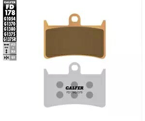 Galfer tg u[L pbh }n YZF-R1M 2015 - 2023 FD178 Galfer Front Brake Pads YAMAHA YZF-R1M 2015 - 2023 FD178