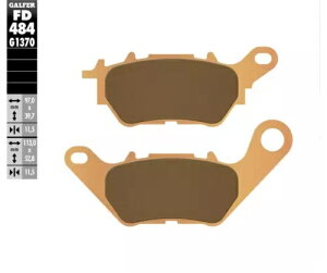 Galfer ���A�u���[�L���C�j���O ���}�n MT-03 2016 - 2023 FD484- Galfer rear brake lining Yamaha MT-03 2016 - 2023 FD484- �y���s�A���i�z